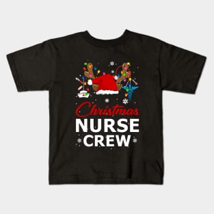 Christmas Nurse Crew Christmas Nurse Kids T-Shirt